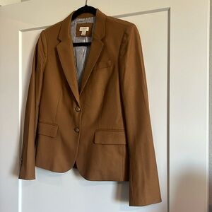 J Crew Factory camel schoolboy blazer
